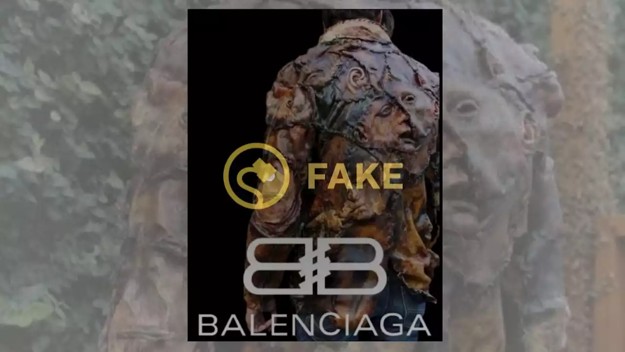 No, Internet, This Is Not a 'Human Skin Jacket' from Balenciaga