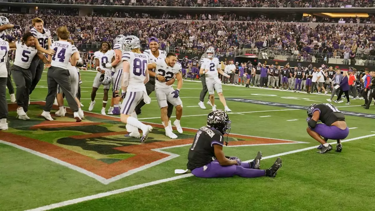 No. 3 TCU loses 31-28 in OT to K-State in Big 12 title game