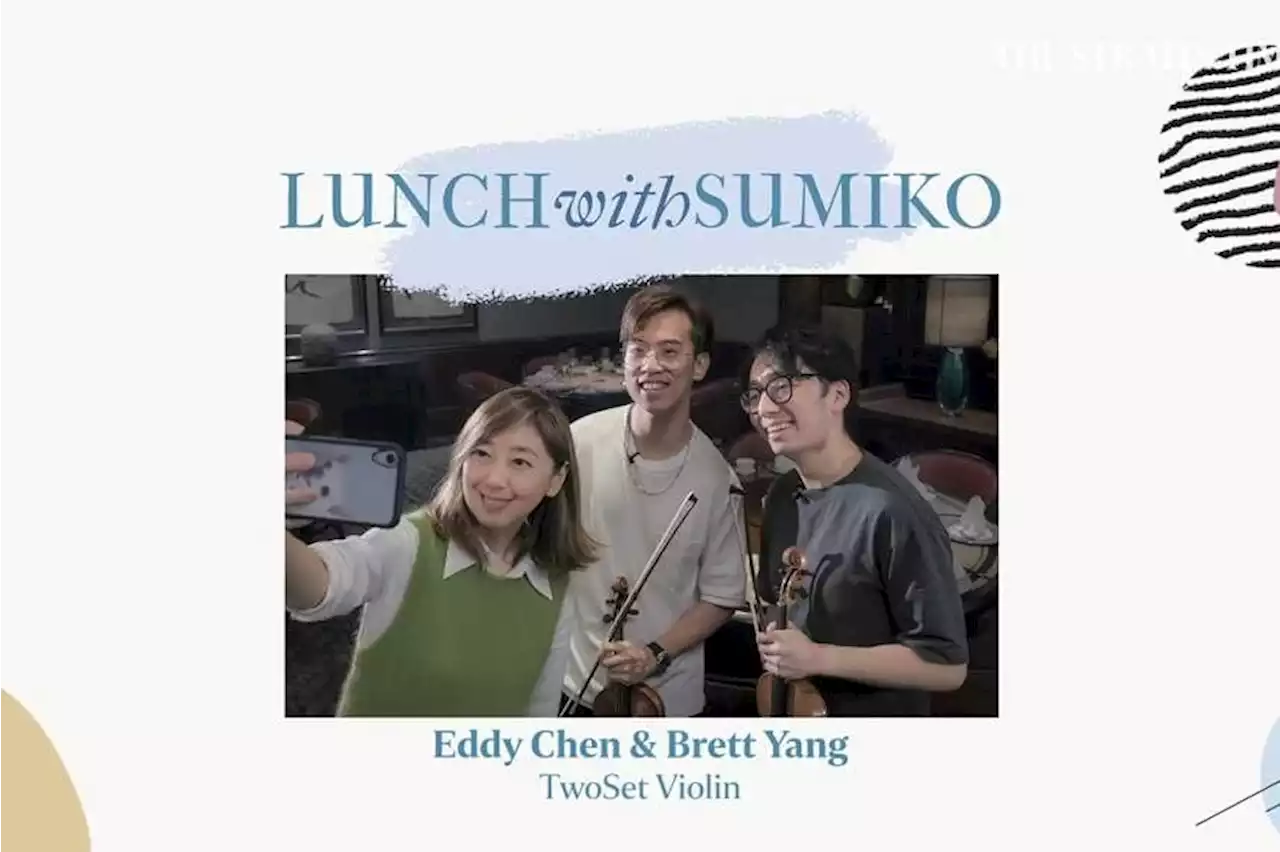 Lunch with Sumiko: Violinist duo out to make classical music fun