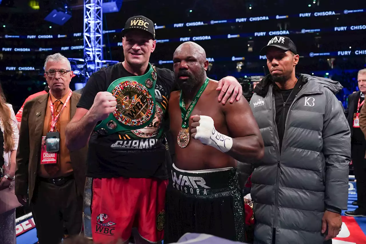 Tyson and John Fury pay tribute to Derek Chisora but would love to see him retire