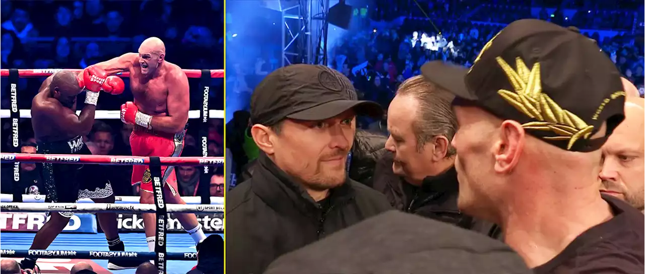 Tyson Fury dominates and stops Derek Chisora in painful beatdown, then confronts Oleksandr Usyk