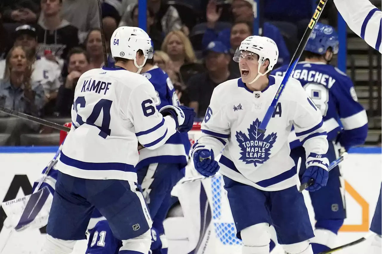 Marner extends point streak to 19 games, breaking Maple Leafs franchise record