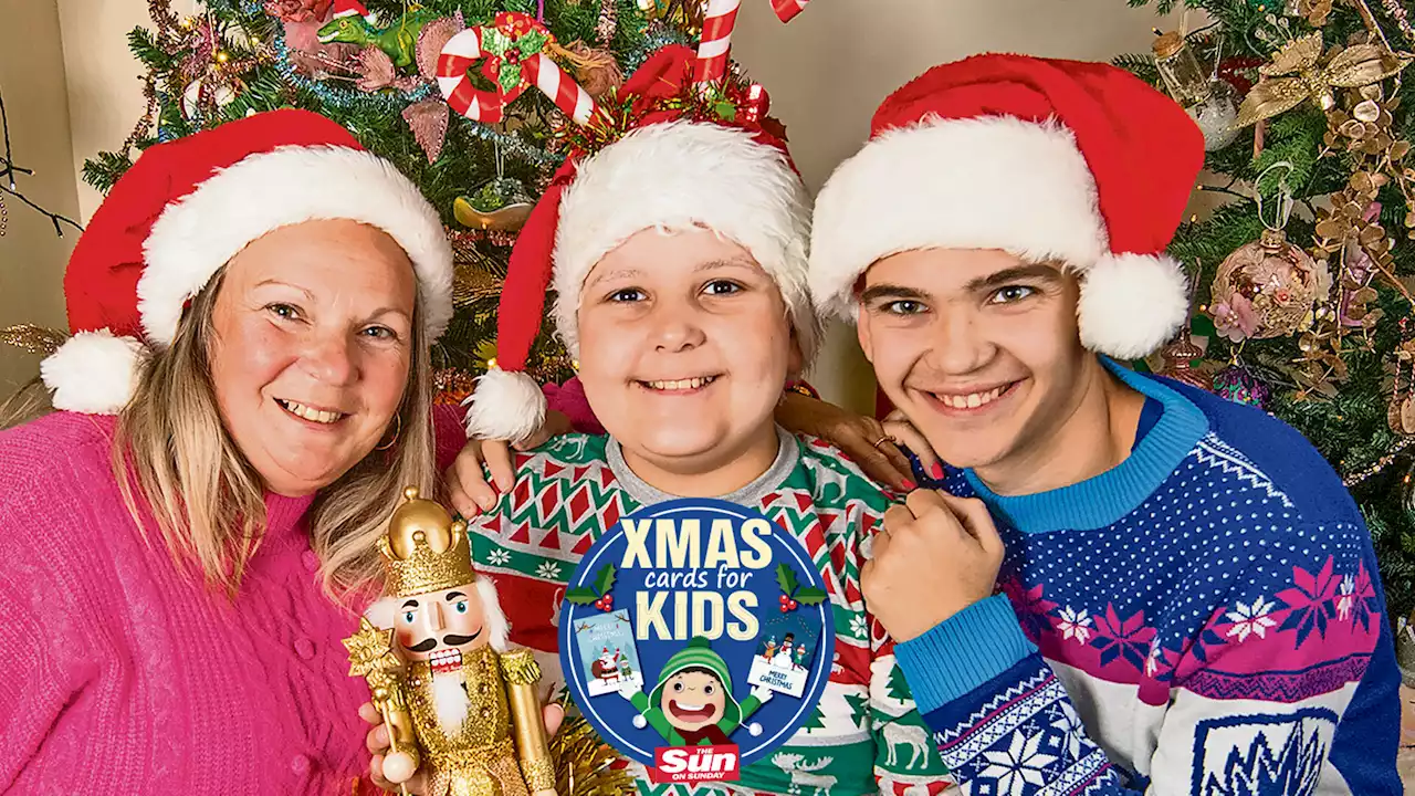 Help raise cash for kids with cancer by buying Sun-reader designed Xmas cards