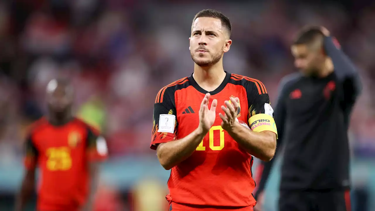 Eden Hazard considera retirarse de Bélgica tras eliminación en Qatar 2022