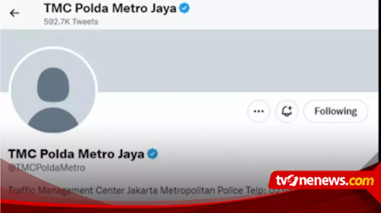 Akun Twitter TMC Polda Metro Jaya Diduga Diserang Hacker, Kombes Zulpan: Karena Sering Upload