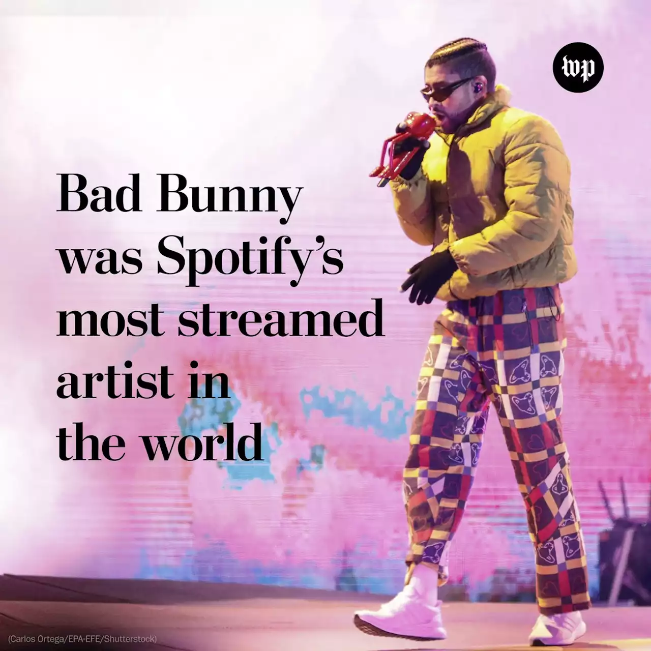 From Macy’s parade to Spotify Wrapped, Bad Bunny is on top of the world