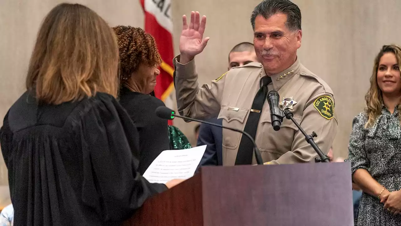 New LA sheriff vows accountability, integrity for department