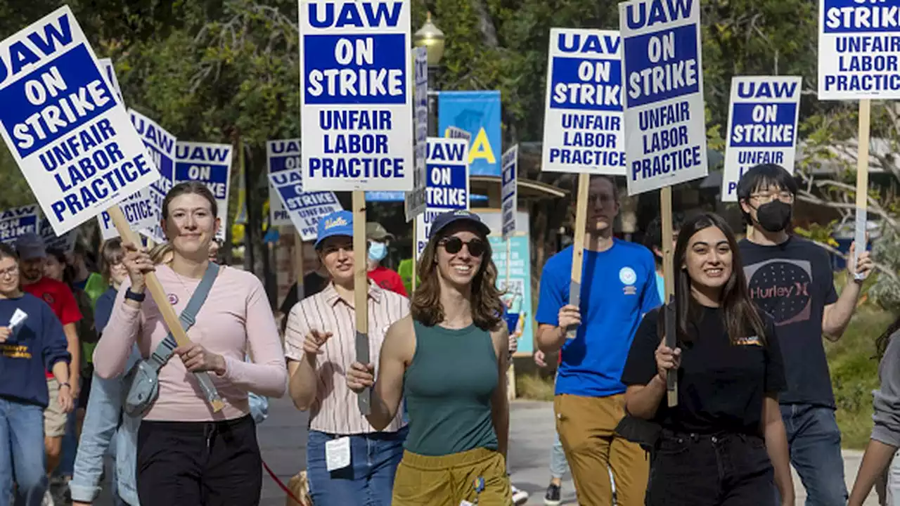 University of California reaches agreement on wages with 2 of 3 worker groups on strike