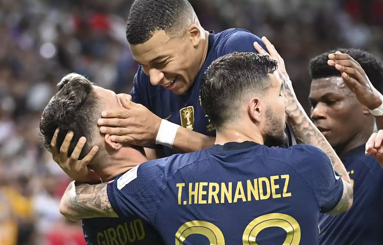 Giroud-Mbappé, un « je t'aime », une bromance et un cliché pour l'éternité