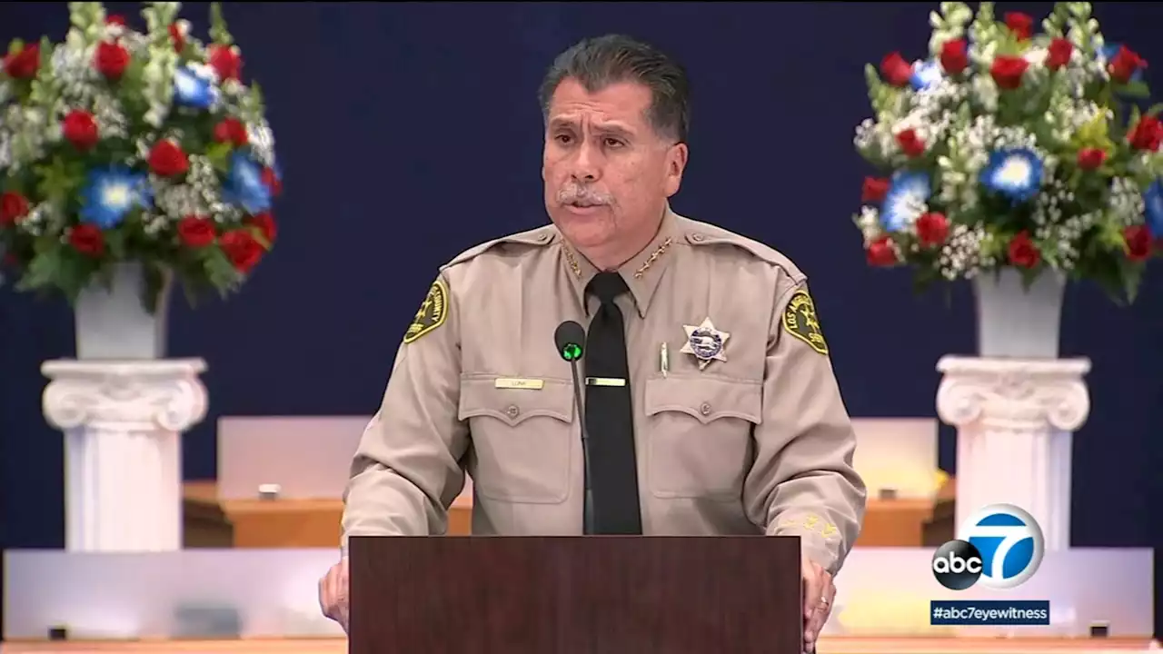 Robert Luna to officially assume LA County sheriff's duties Monday