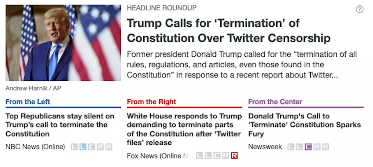 Trump Calls for ‘Termination’ of Constitution Over Twitter Censorship