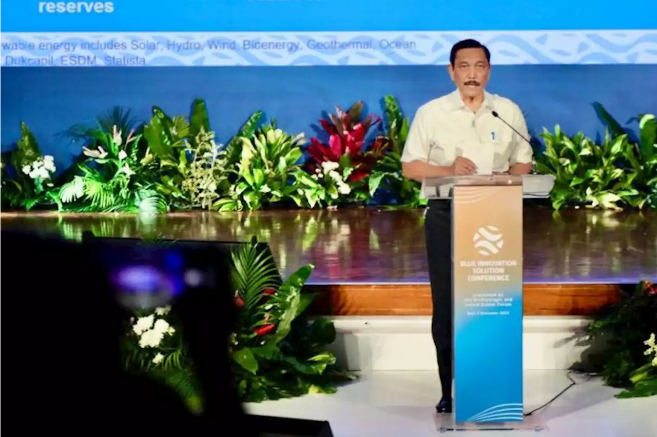 Luhut ungkap tujuan AIS Forum, pemulihan berbasis ekonomi biru