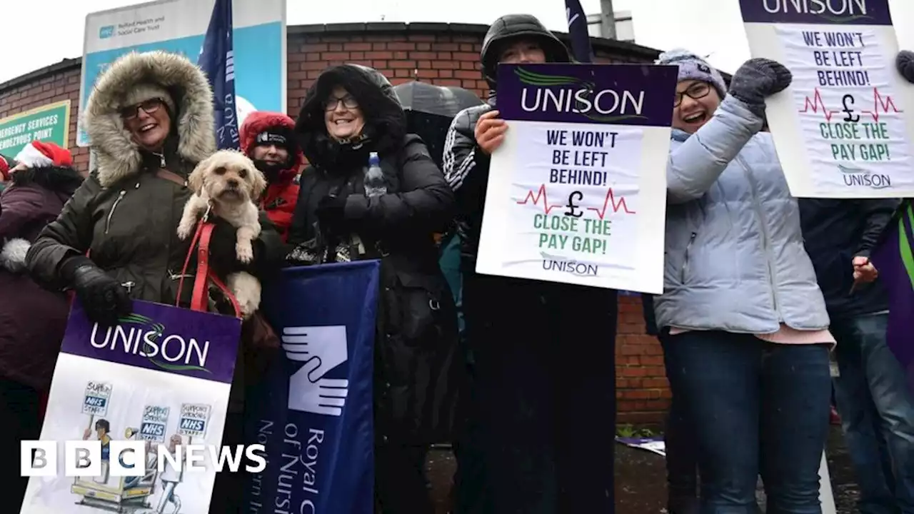 Industrial action by health workers in NI begins