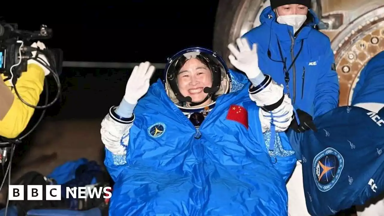 Chinese astronauts return to Earth after six-month mission