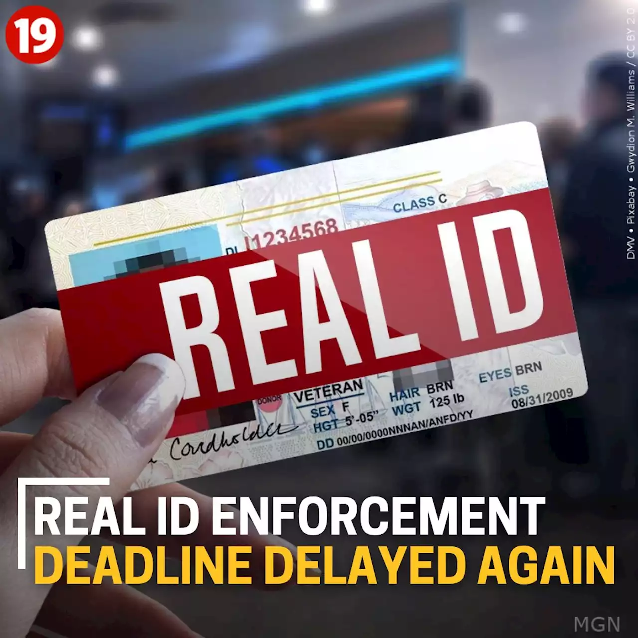 REAL ID requirement for air travel delayed until May 2025