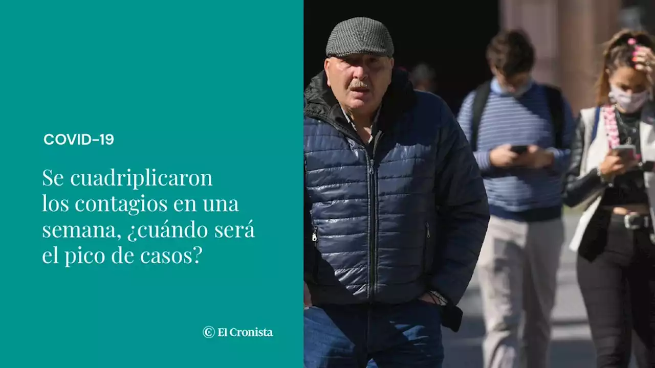 Covid-19: se cuadriplicaron los contagios en una semana, �cu�ndo ser� el pico de casos?