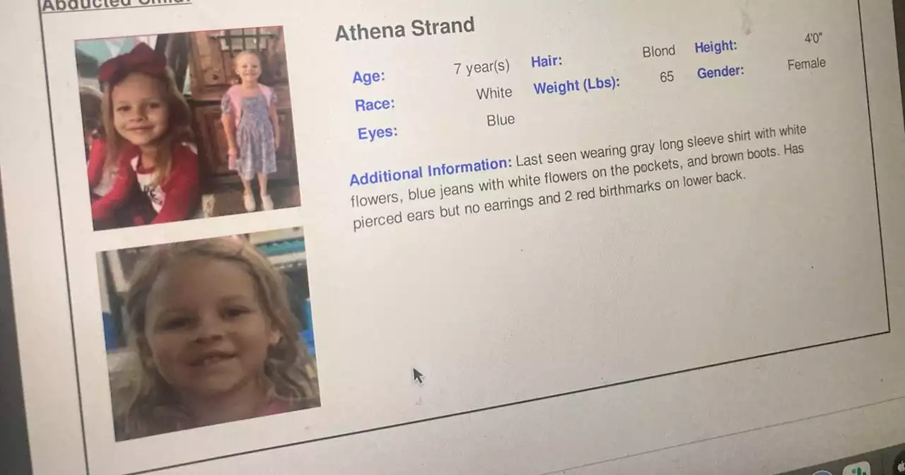 What we know about 7-year-old Athena Strand