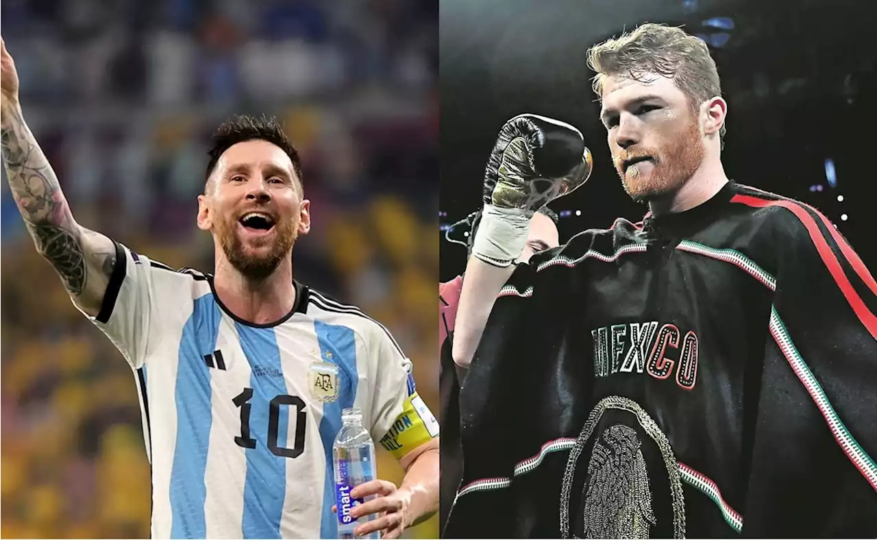 Mundial: La batalla de los millones entre Canelo Álvarez y Lionel Messi; ¿Quién tiene más dinero?