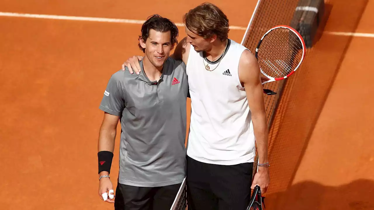 Alexander Zverev freut sich auf Wiedersehen mit Dominic Thiem: 'Wir haben einander vermisst'