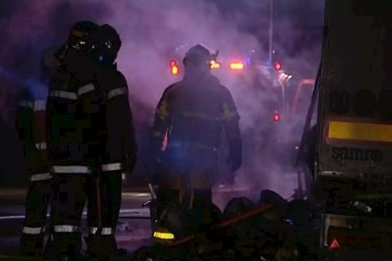 Un camion en feu sur l'A64, l'autoroute en partie fermée entre Toulouse et Bayonne