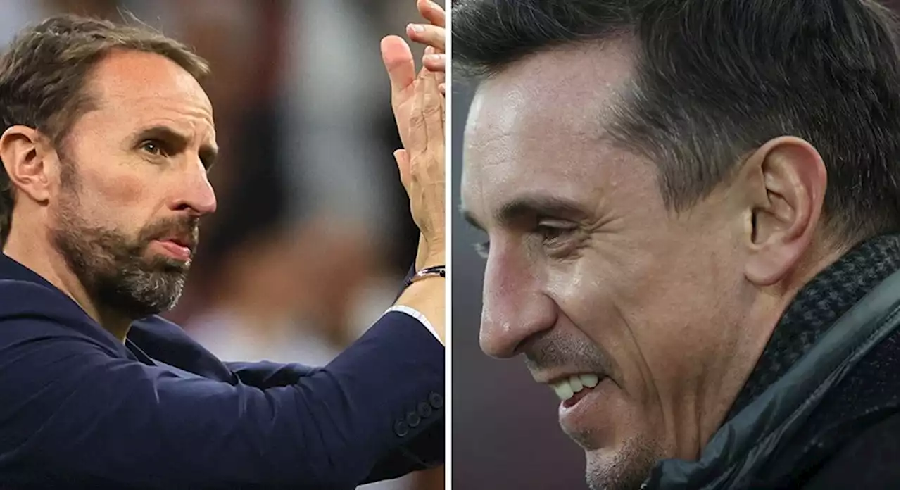 Gary Neville tokhyllar Gareth Southgate: 'Inte en fot fel på fyra år'