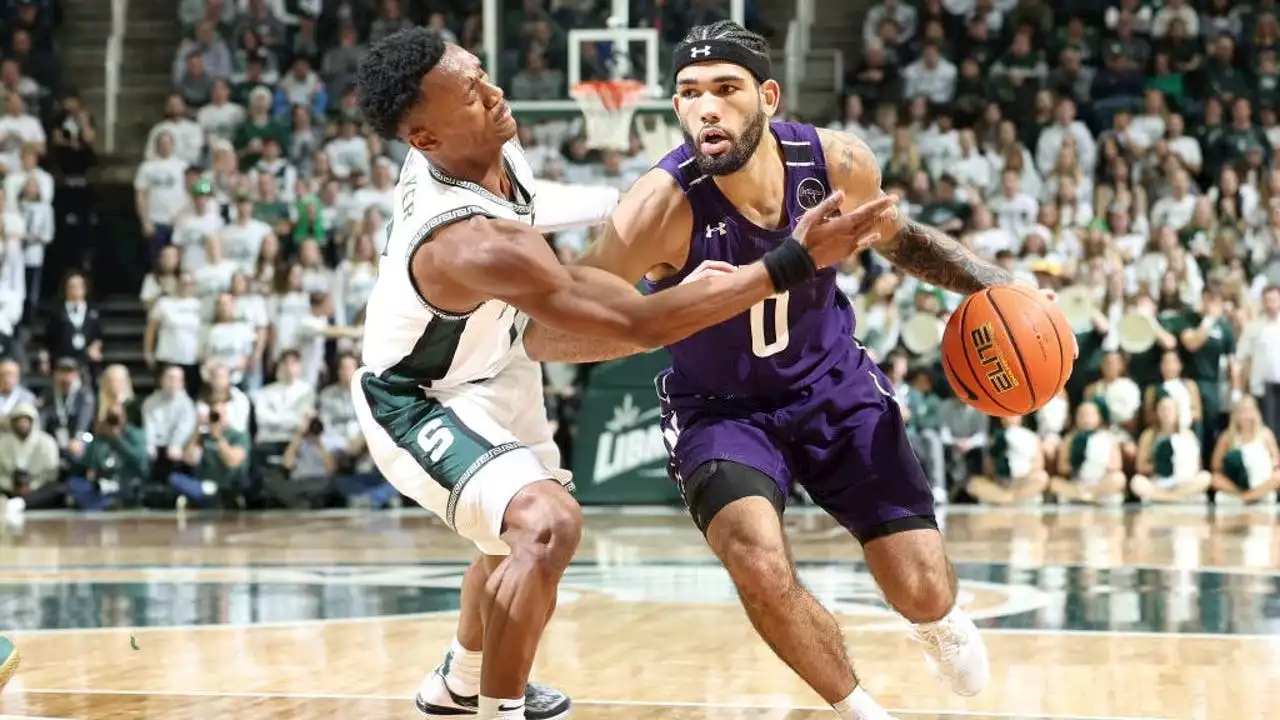 Northwestern beats No. 20 Michigan State in Big Ten opener