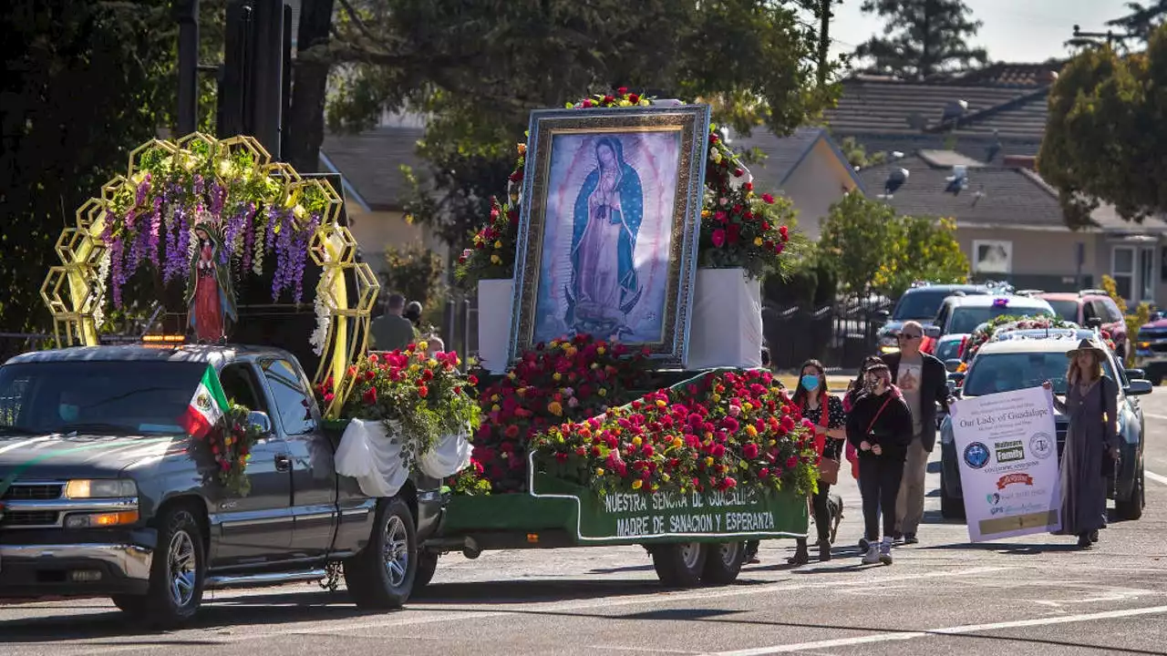 Procession of Our Lady of Guadalupe marches through East LA