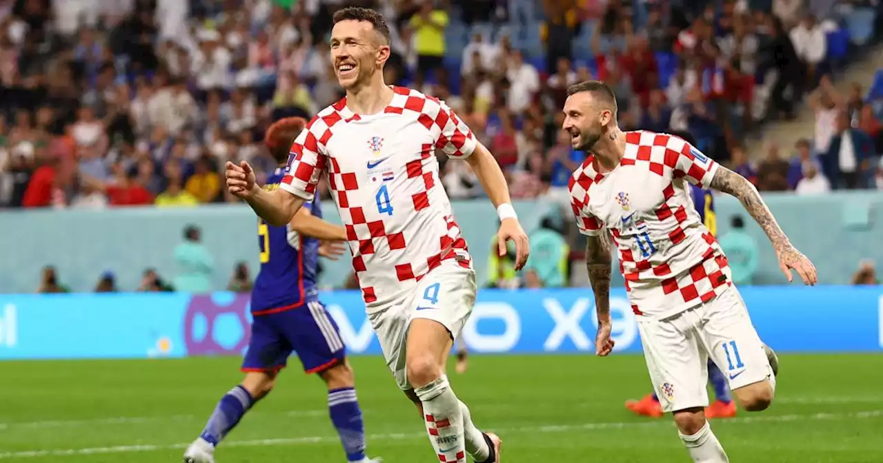 Japón vs. Croacia: ¡Ivan Perišić empató el juego con un formidable testarazo!