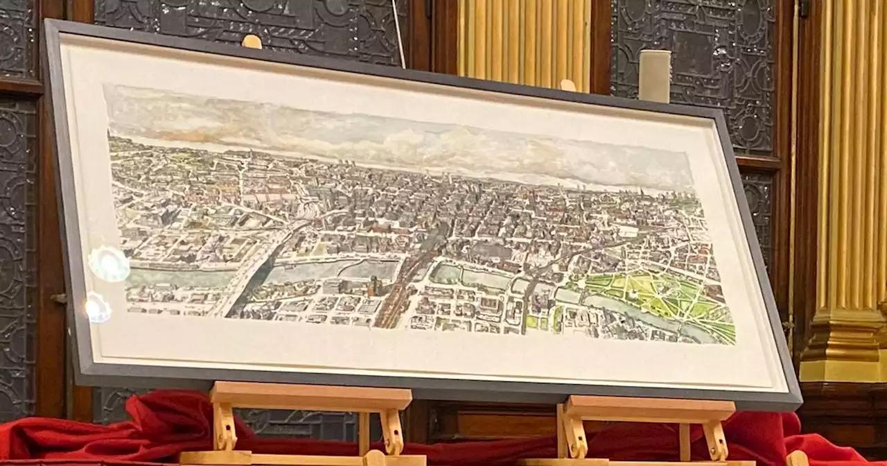 New Glasgow map providing bird’s-eye view of the city unveiled