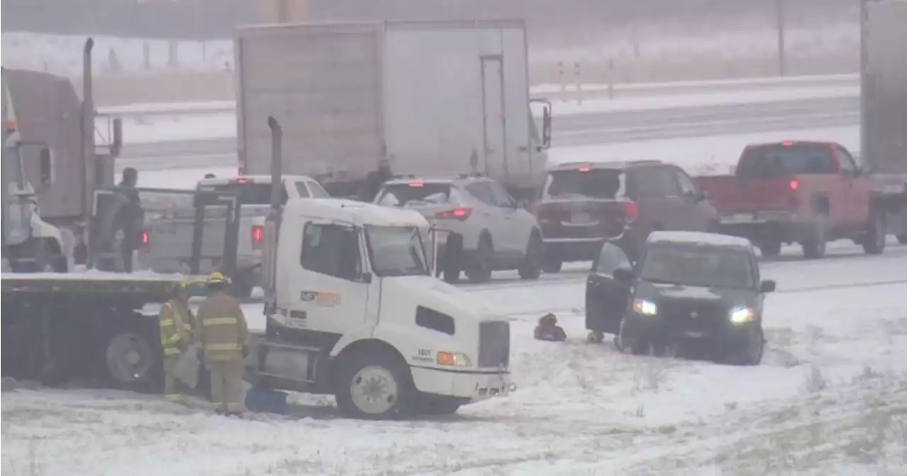 Multiple collisions shut down eastern part of Calgary’s Stoney Trail - Calgary | Globalnews.ca