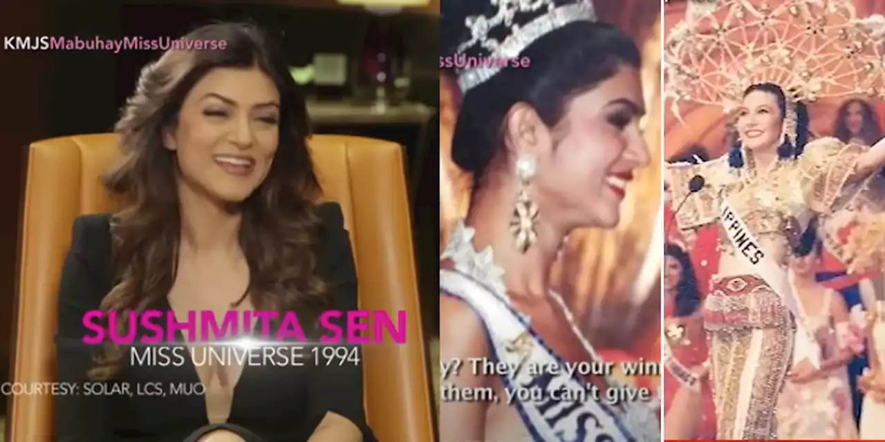 Aga Muhlach shares KMJS clip of Sushmita Sen recalling Charlene Gonzalez's kindness at Miss U '94