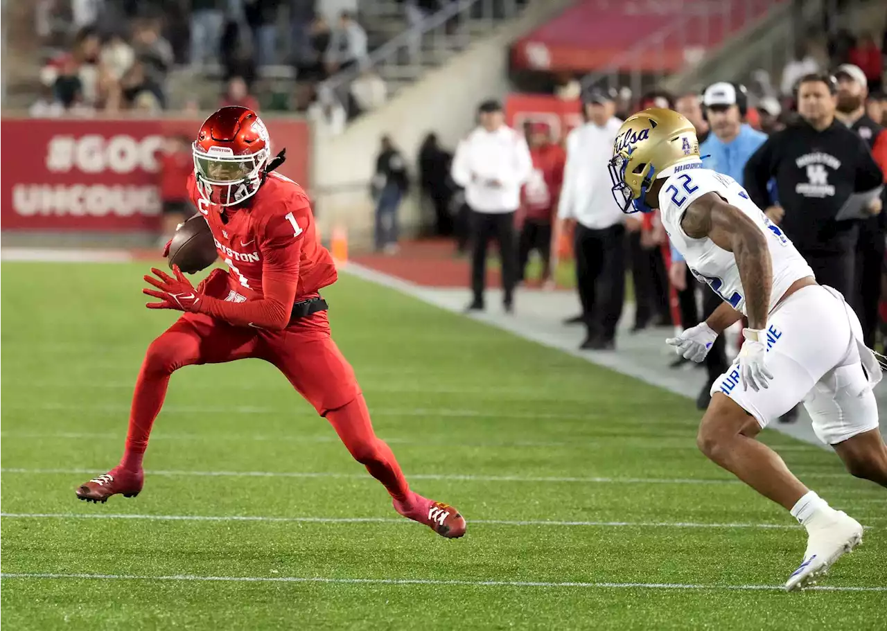 Houston receiver Nathaniel Dell will enter NFL draft