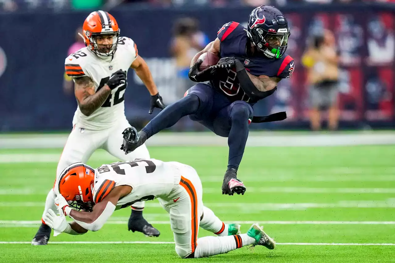 Jerome Solomon's Texans vs. Browns report card