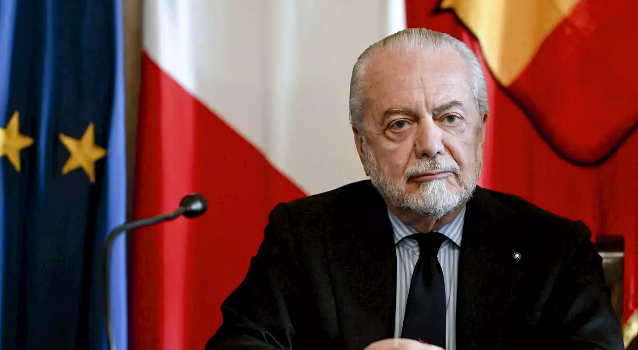 De Laurentiis: 'La vicenda Juventus? Non spetta a me commentare. Il calcio è malato. Ci vorrebbero cinque minuti a modernizzarlo'