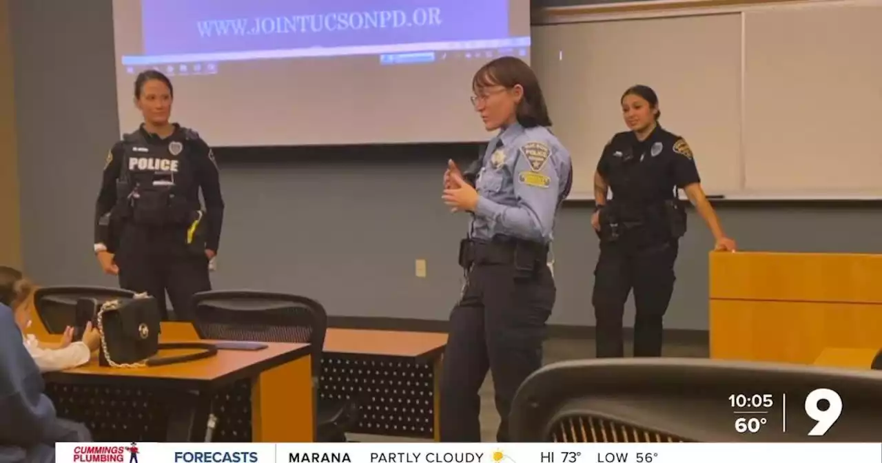 Tucson Police Department hoping 30 percent of their sworn officers are women by 2030