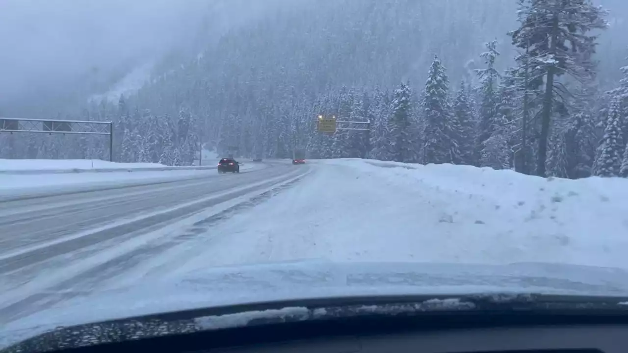 Eastbound I-90 at North Bend reopens after 15-car collision near Easton