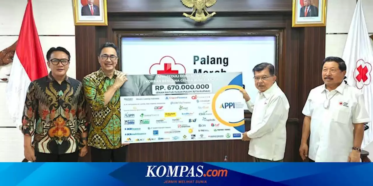 PMI Terima Donasi Rp 1,99 Miliar dari 3 Perusahaan untuk Korban Gempa Cianjur