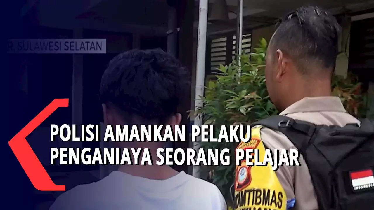 Polisi Amankan Pelaku Penganiaya Seorang Pelajar