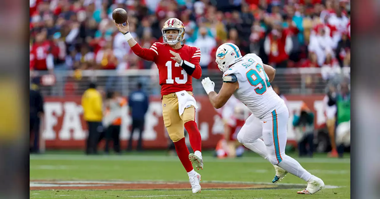 49ers' punishing defense, Purdy's solid performance deliver 33-17 win over Dolphins