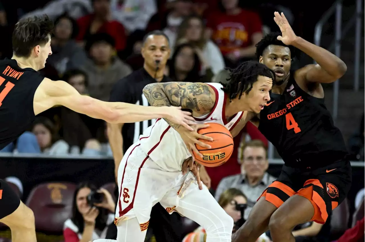 USC men rally to edge Oregon State