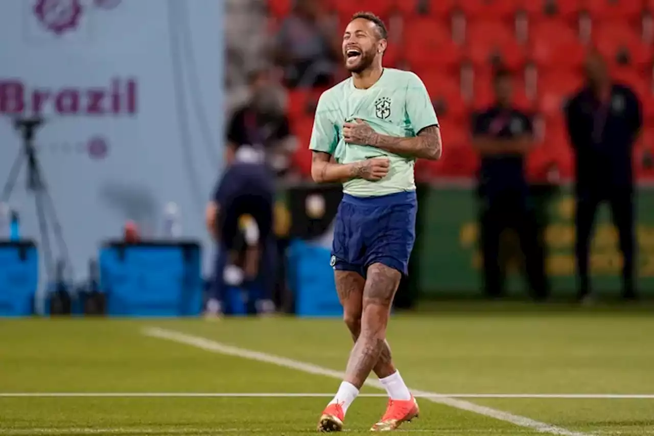 Mundial Qatar 2022: Neymar se recuperó y sería titular en Brasil en el partido contra Corea del Sur