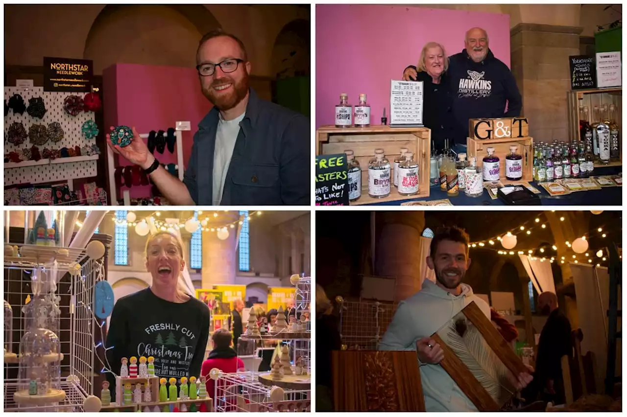 Five small businesses share the story behind their creations during a visit to Leeds