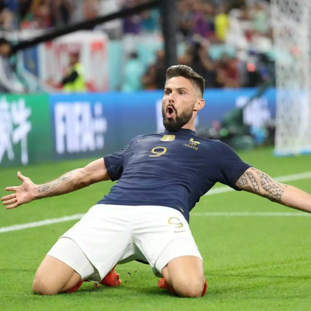 Le grand soir d'Olivier Giroud, nouveau meilleur buteur de l'histoire des Bleus