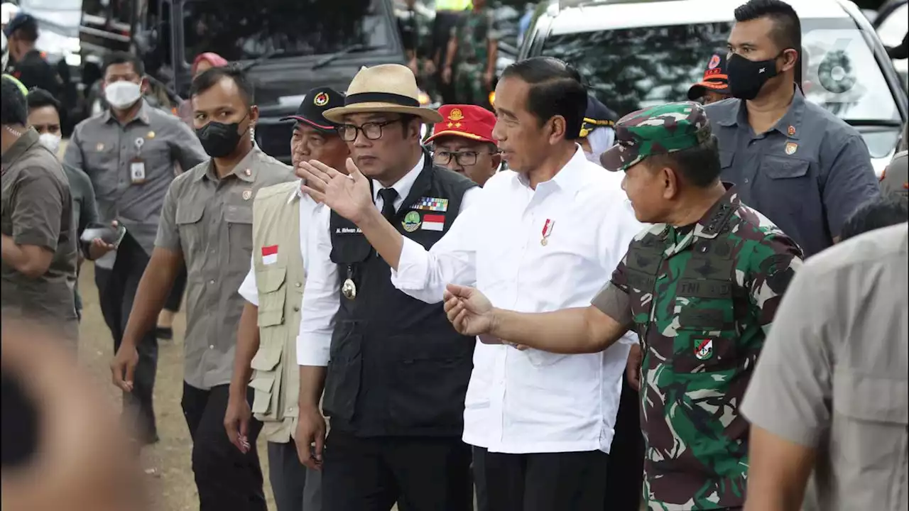 Jokowi Kunjungi Cianjur, Pastikan Rekonstruksi Bangunan Terdampak Gempa Dimulai