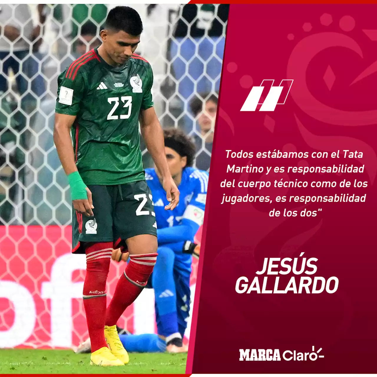 Jesús Gallardo: 'Es responsabilidad de cuerpo técnico y jugadores'