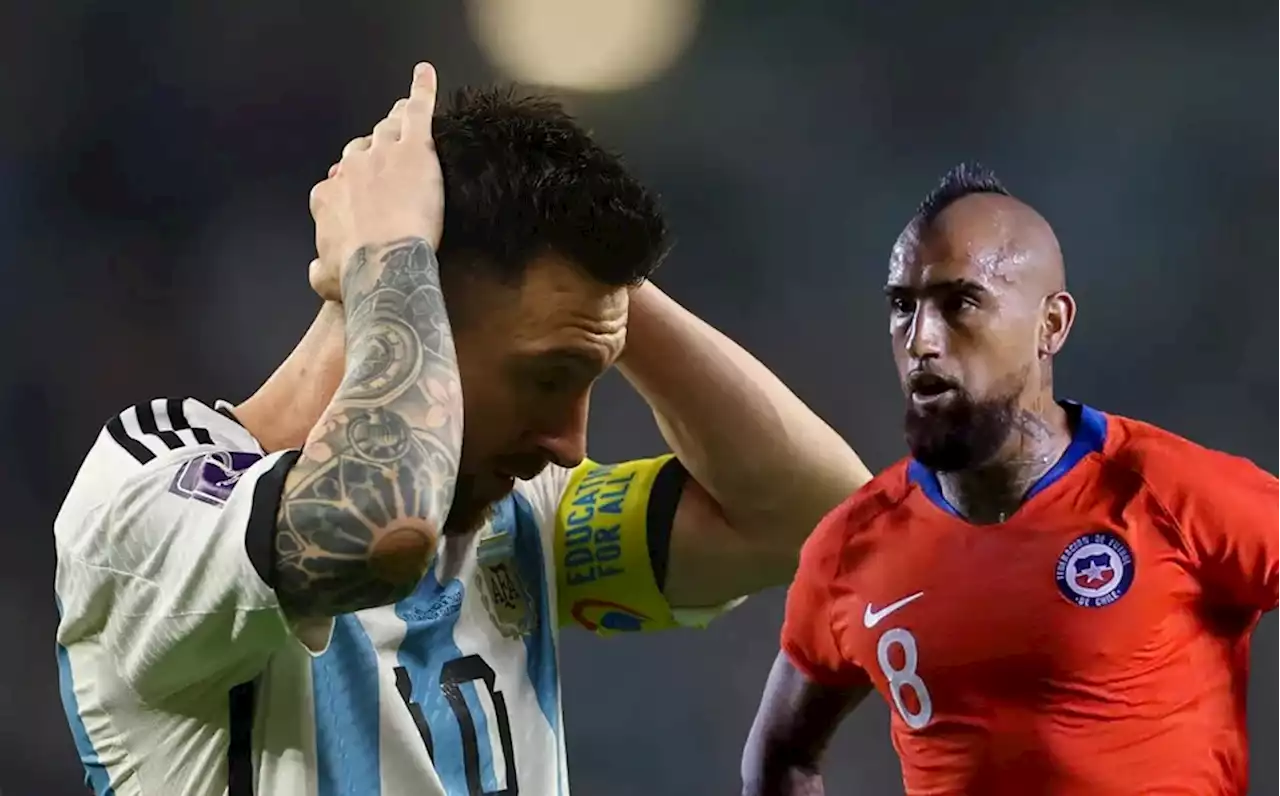 Arturo Vidal le tira un 'dardo' a la Selección Argentina