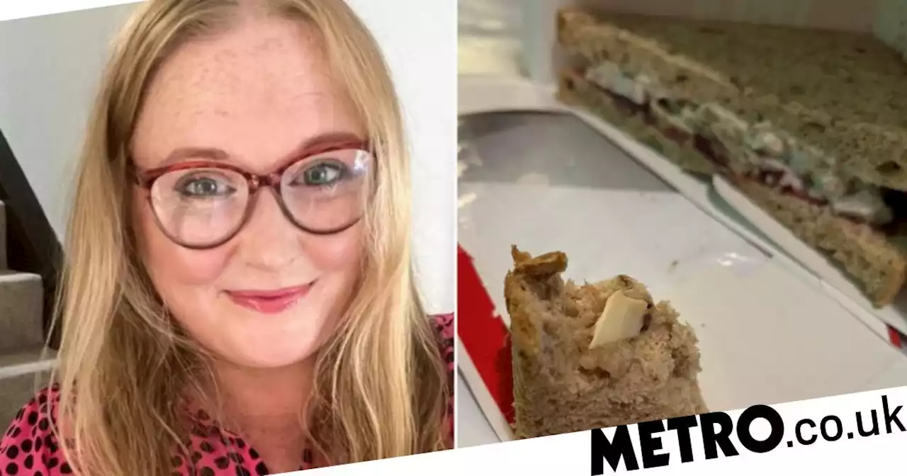 Mum 'repulsed' after 'finding a piece of wood' in her Tesco Christmas sandwich