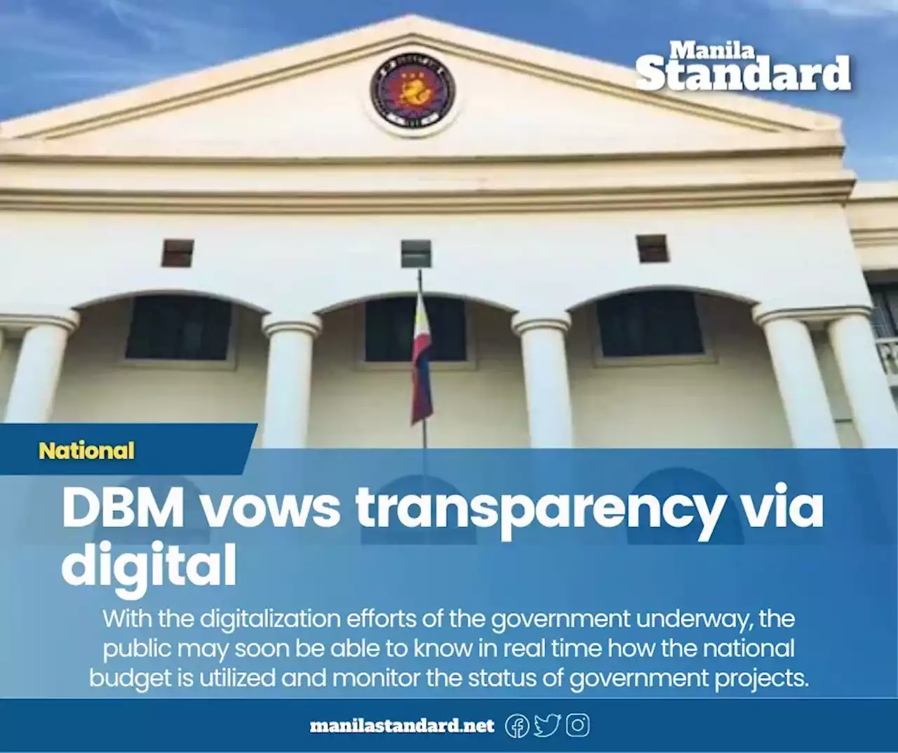 DBM vows transparency via digital