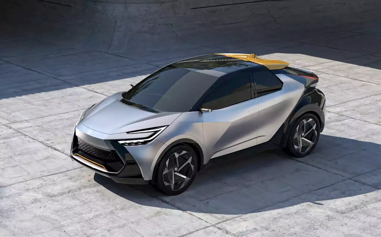 Redesigned Toyota C-HR previewed with plug-in hybrid concept