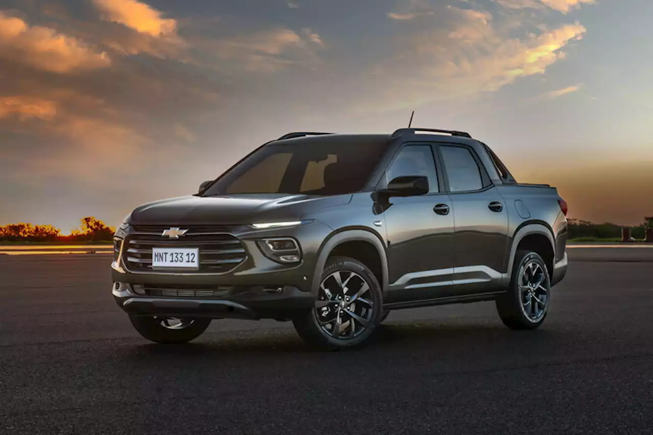 La Chevrolet Montana 2023 es una Tracker con batea y tiene a Oroch entre cejas